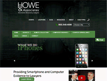 Tablet Screenshot of howelawfirm.com